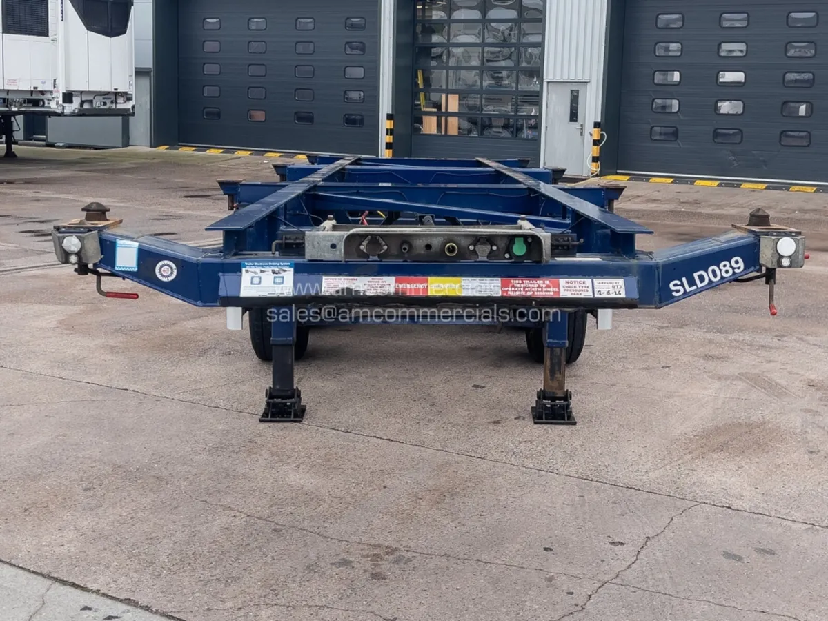 2021 DENNISON SLIDING SKELETAL TRAILER - Image 3