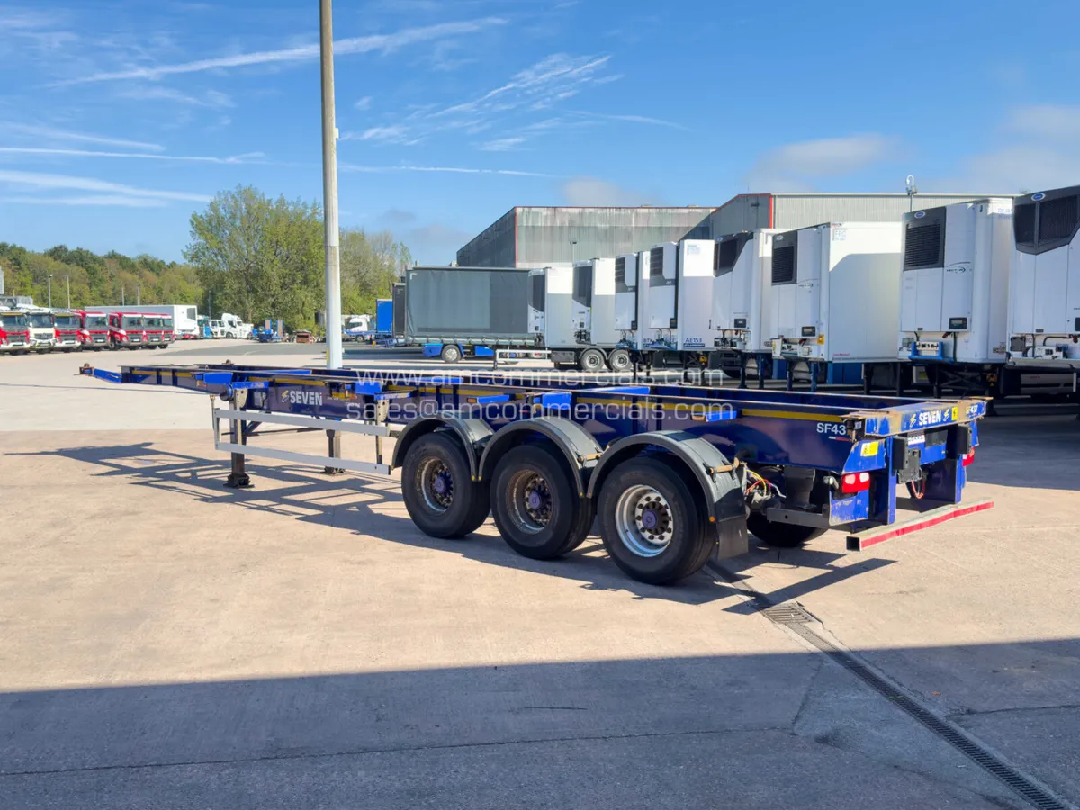 2016 DENNISON TRI-AXLE SKELETAL TRAILER - Image 4