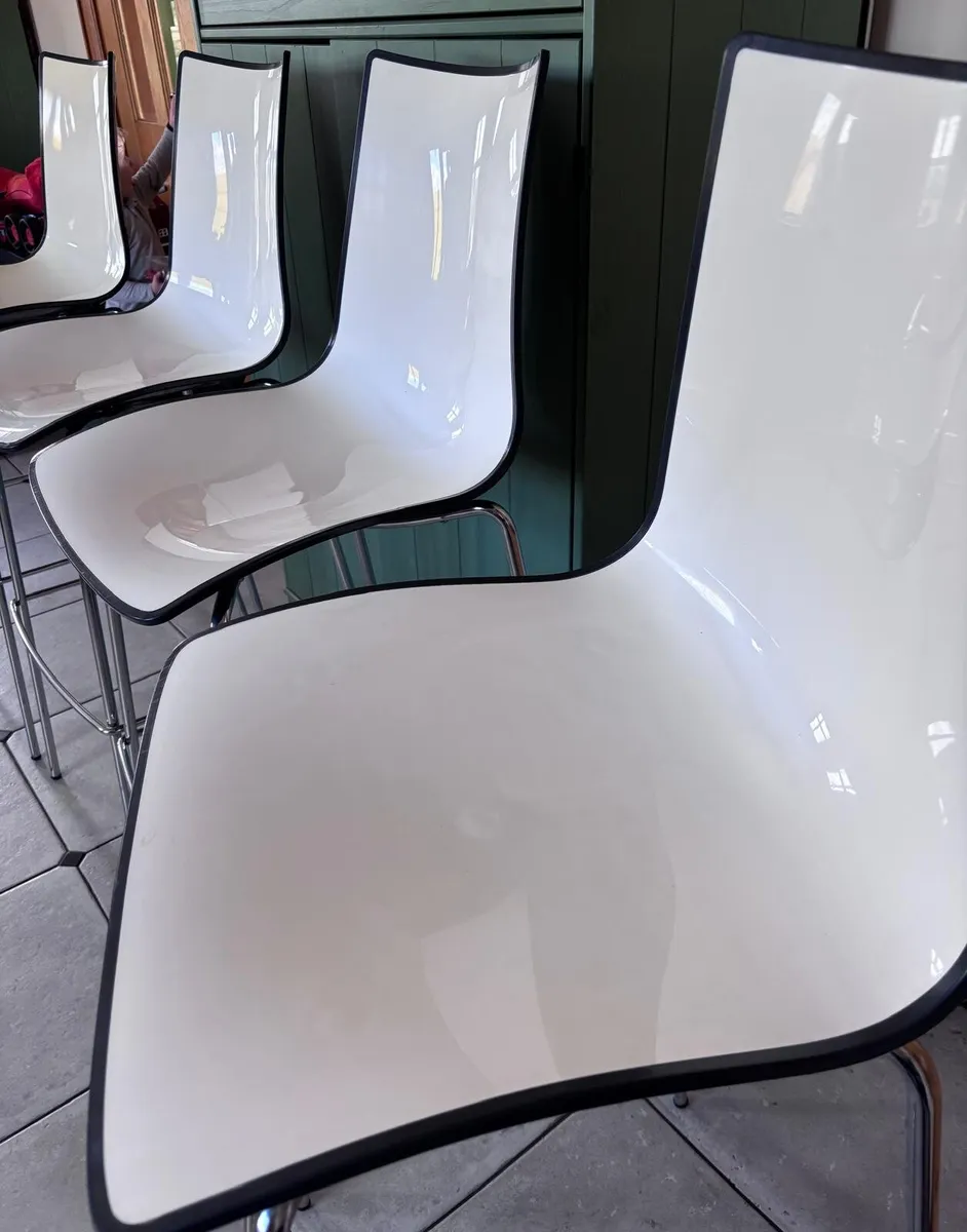 Italian designer high stools - Image 1
