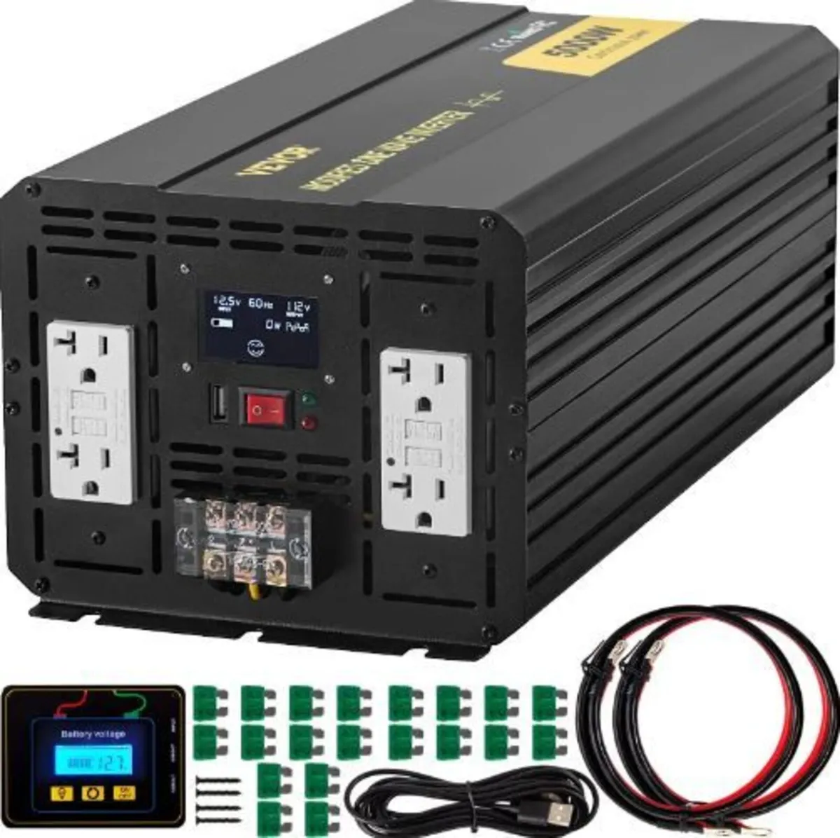 Power Inverter Modified Sine Wave Inverter 5000W - Image 4