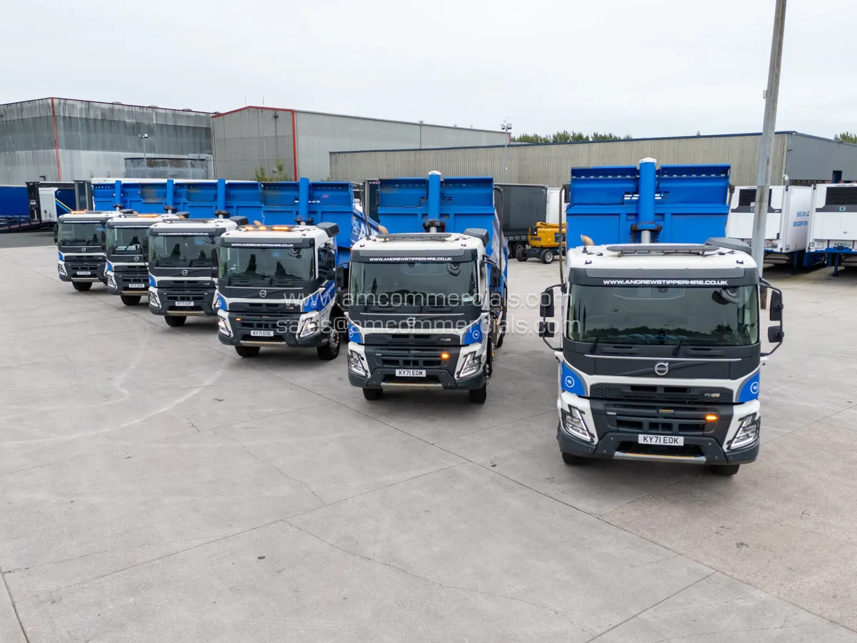 CHOICE OF 6 2021 VOLVO FMX TIPPERS - Image 1