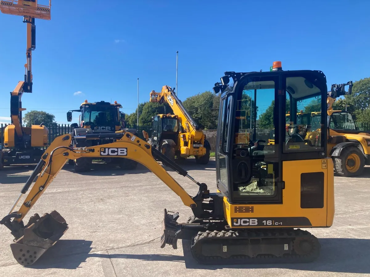 JCB 16C MINI EXCAVATOR REF DOK 11005326 - Image 1