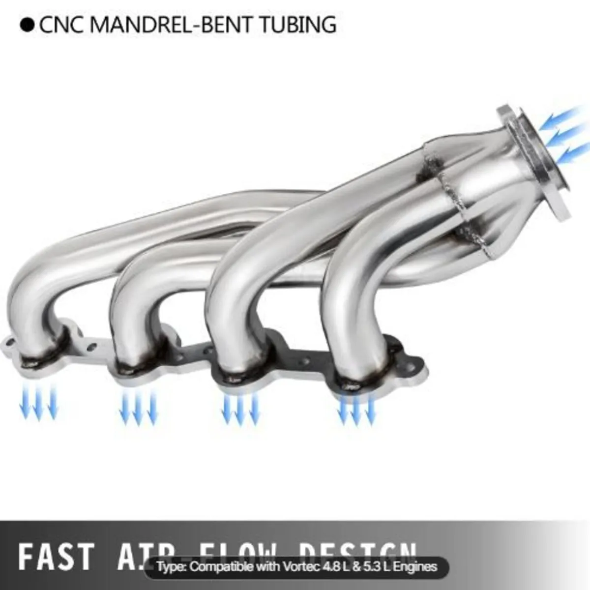 Exhaust Header Set 44.45mm - Image 4