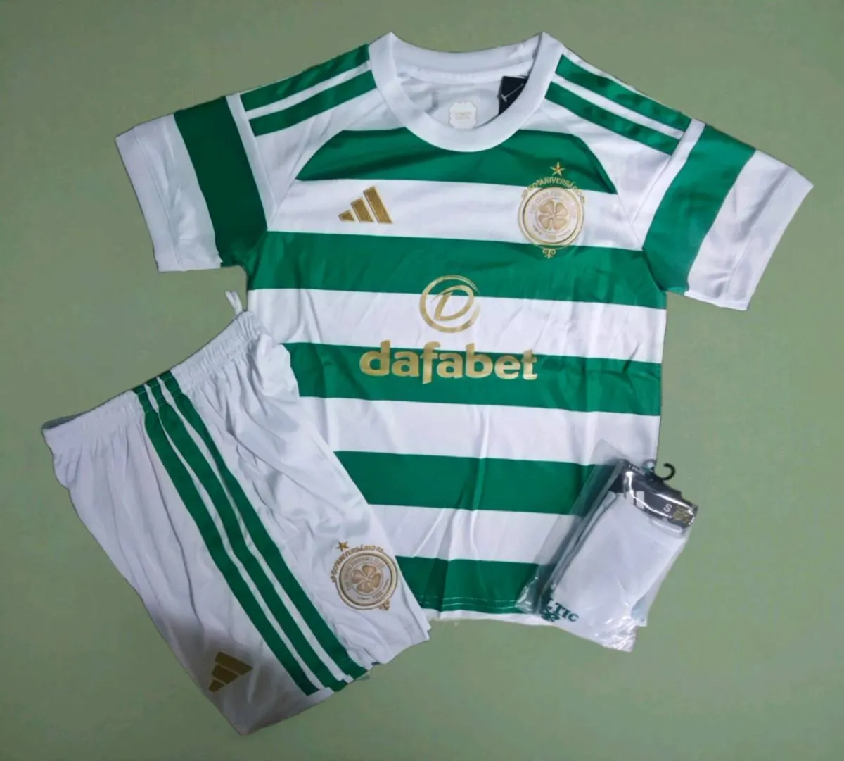 CELTIC 26/27 KIDS FULL KIT, SIZE :8/9, 12/13 YRS