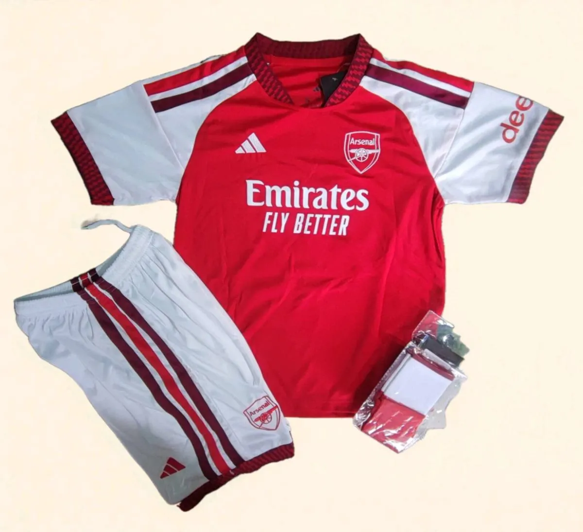 ARSENAL 26/27 (RICE 41) KIDS KIT, SIZE: 10/11 YRS - Image 2