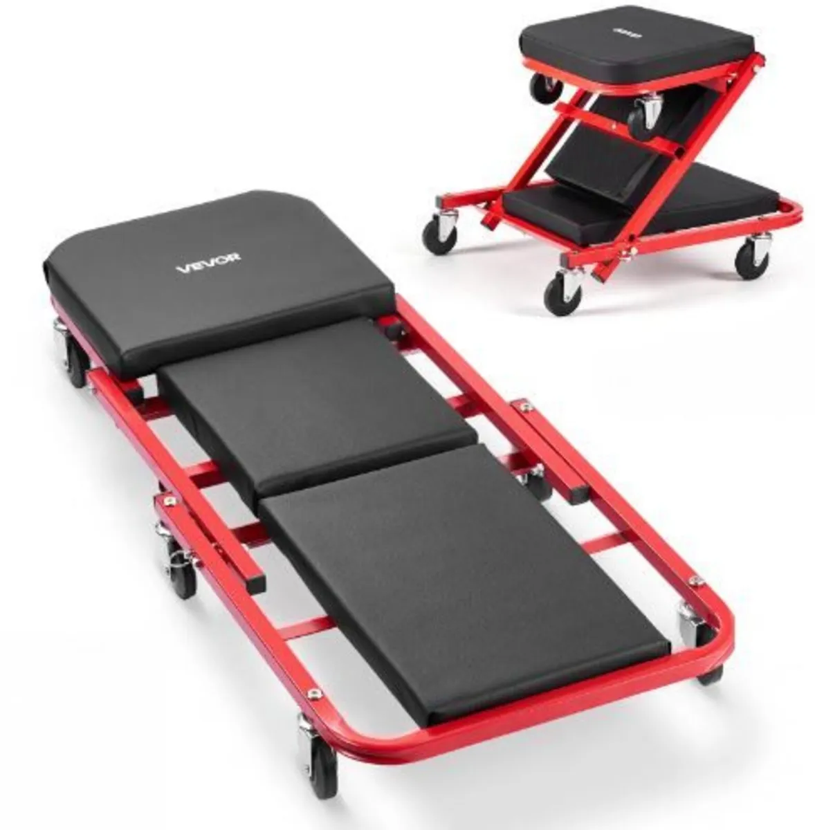 1010mm 2-in-1 Folding Mechanic Creeper - Image 1