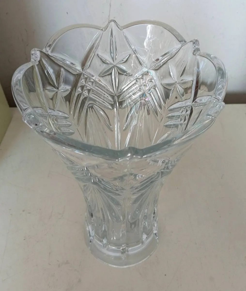 Galway Crystal Vase - Image 3
