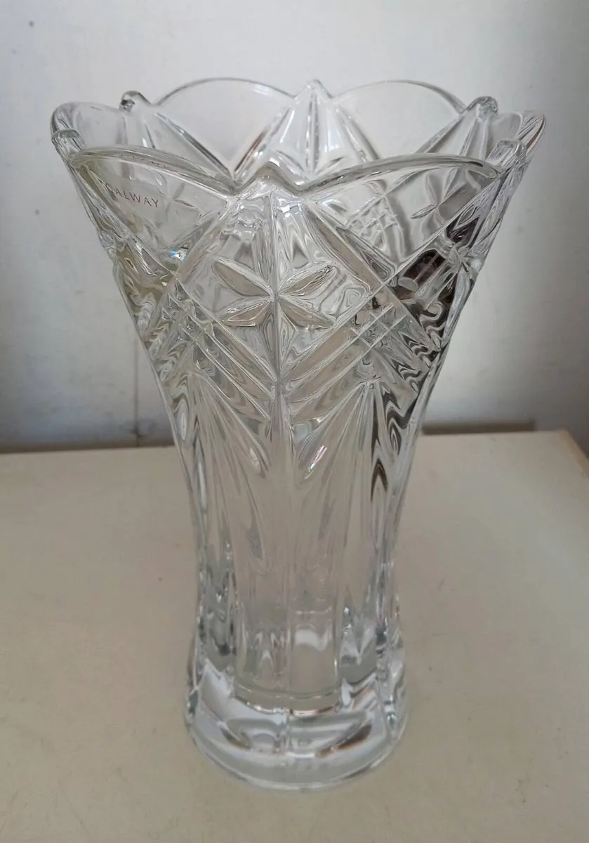 Galway Crystal Vase - Image 2