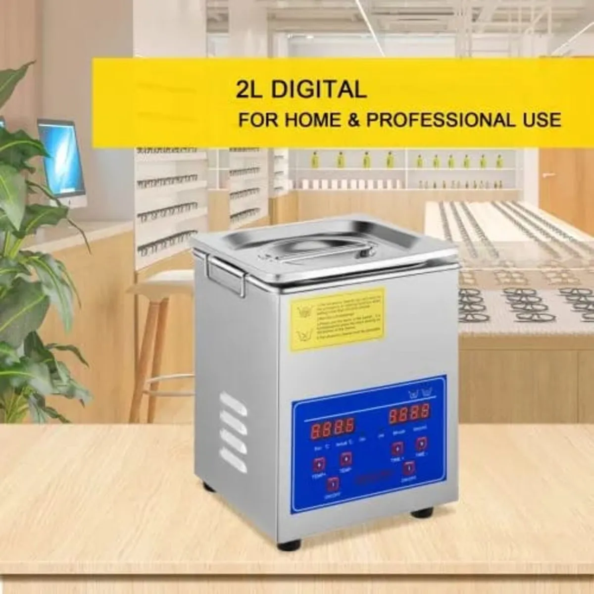2L Ultrasonic Cleaner Machine Stainless Steel Ultr - Image 2