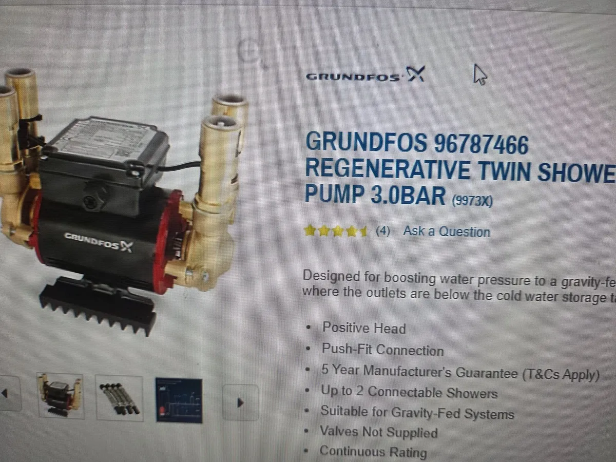 Shower Pump - Image 3