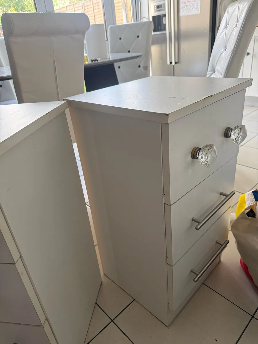 Bed side lockers - Image 1