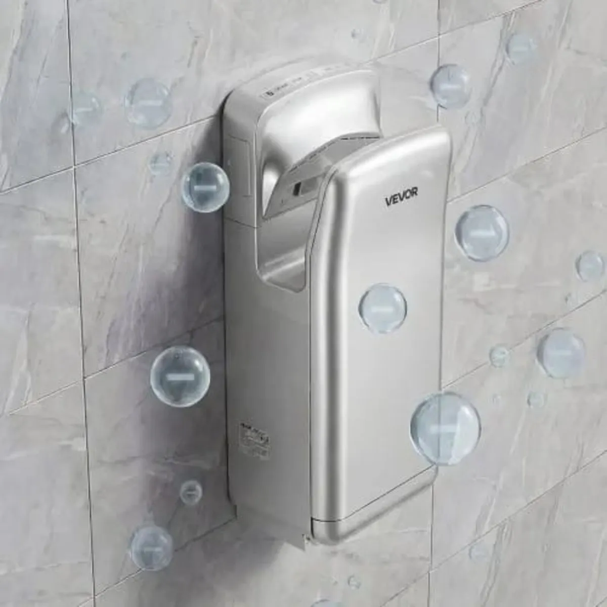 Vertical Hand Dryer, Hand Dryers with HEPA Filter, - Image 2