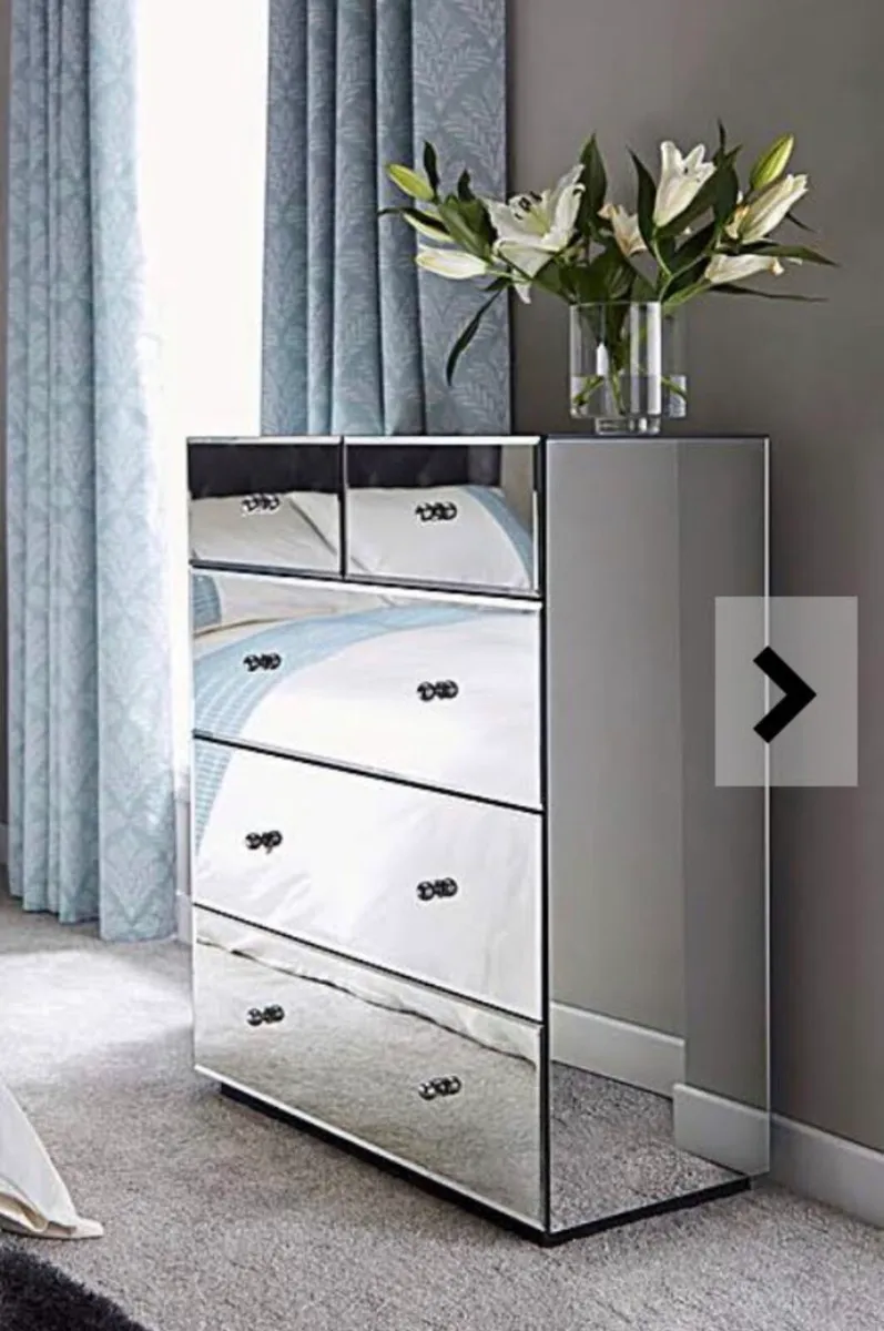 Mirrored chest of drawers - Image 2
