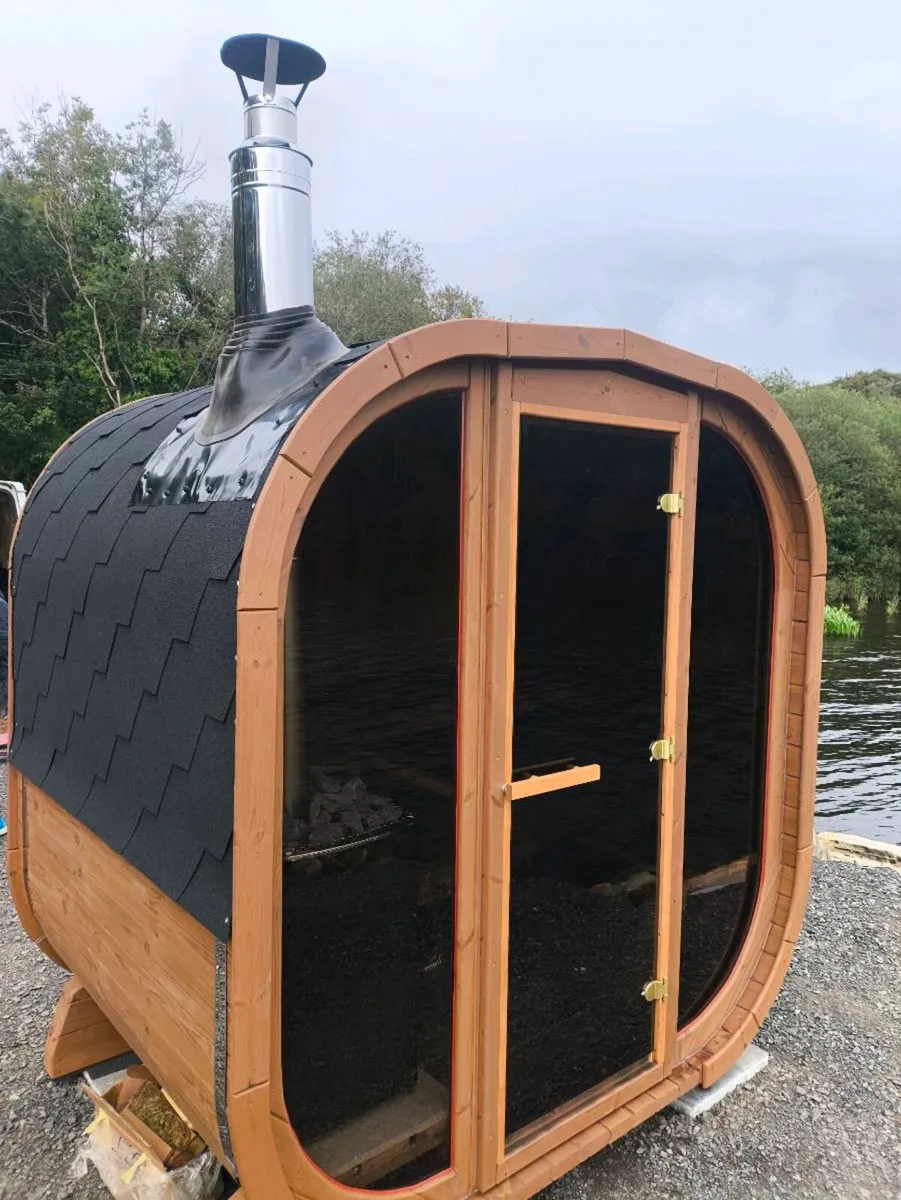 Cube sauna fo 2 persons electric stove 6kw - Image 2