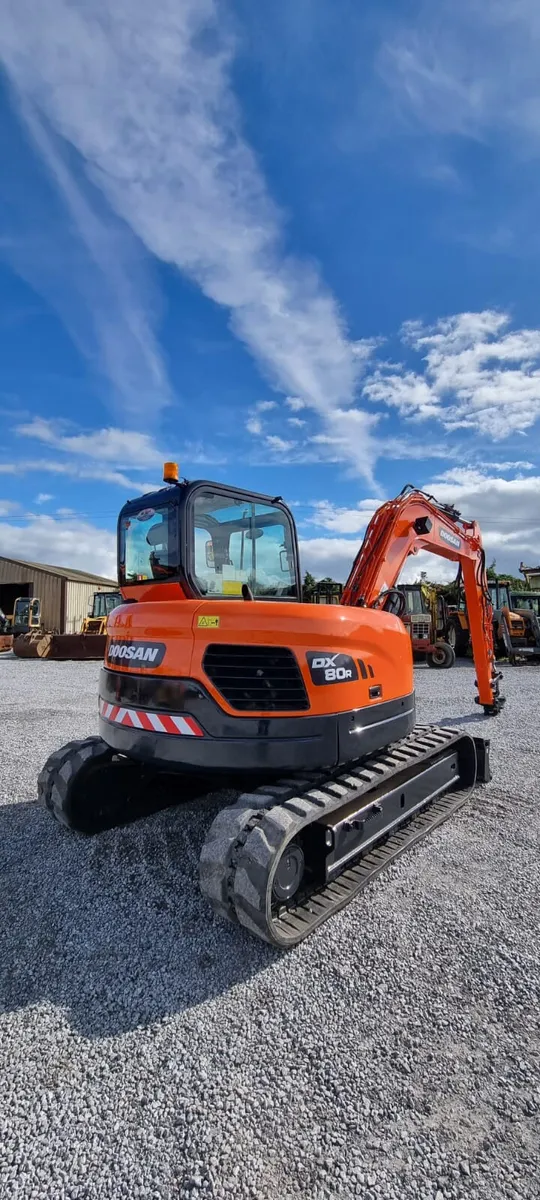 Doosan DX80R Excavator - Image 1