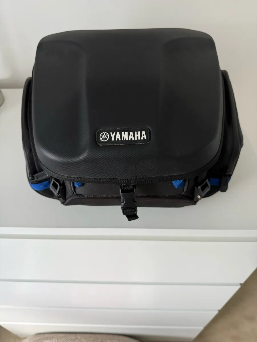 Yamaha rear seat bag and Leather Jacket - Image 2