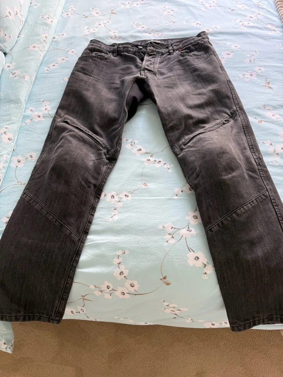 Yamaha Leather Jacket.  Dainese Jacket and Jeans - Image 4