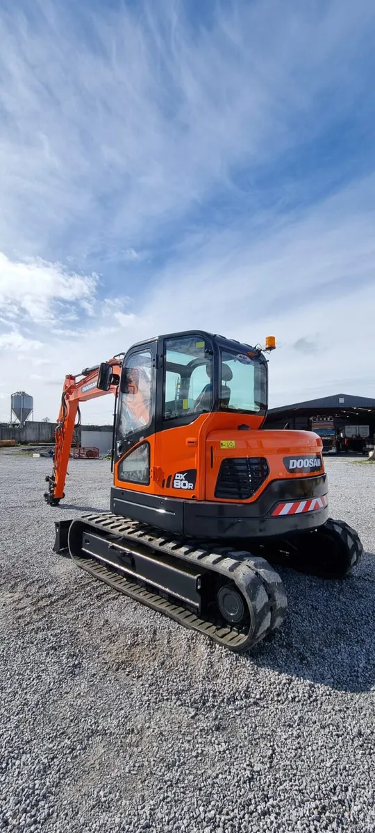 Doosan DX80R Excavator - Image 2