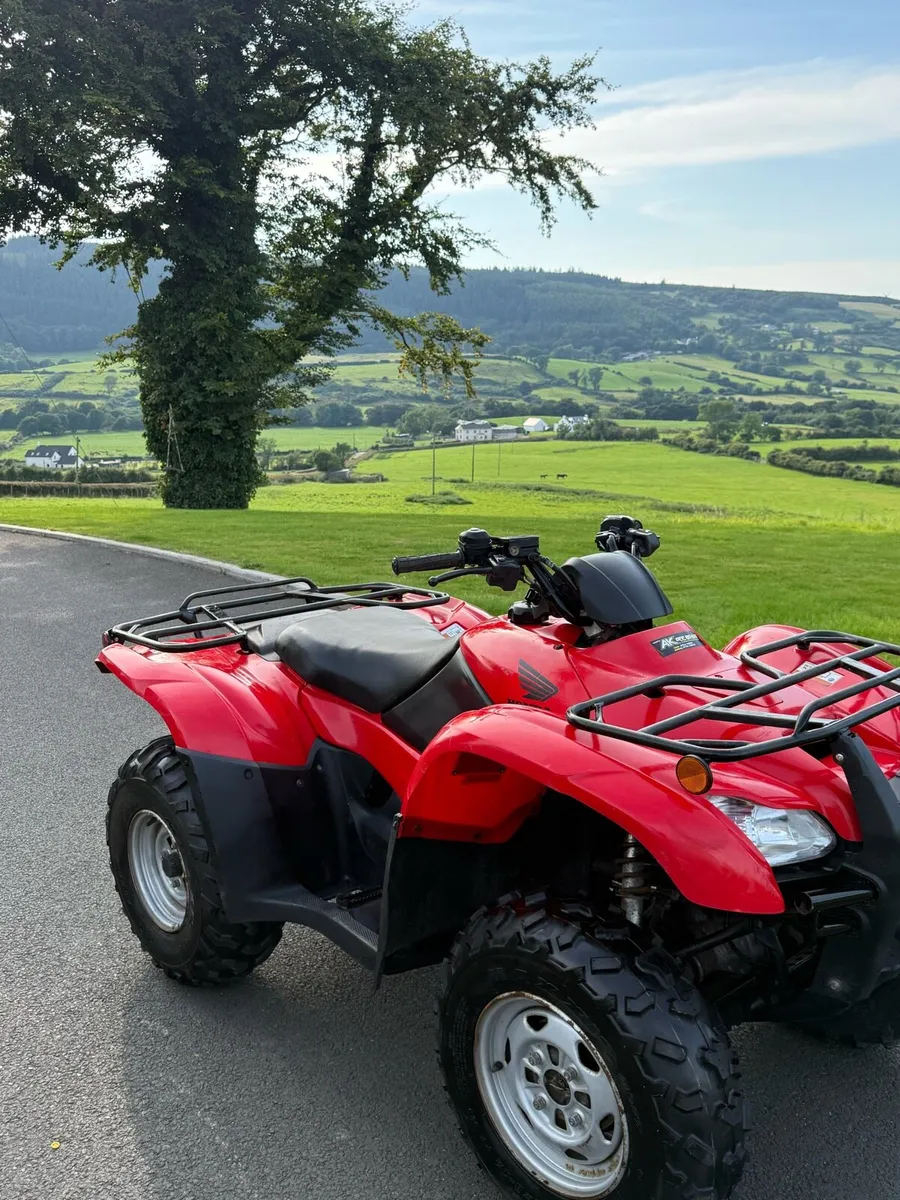 2009 Honda trx 420FA 310 hours!!! - Image 3