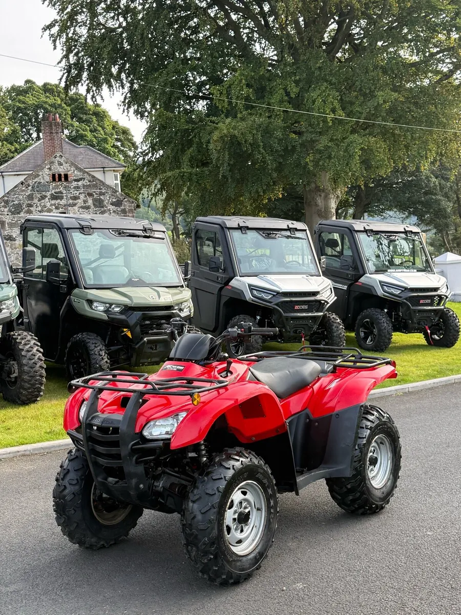 2009 Honda trx 420FA 310 hours!!! - Image 1
