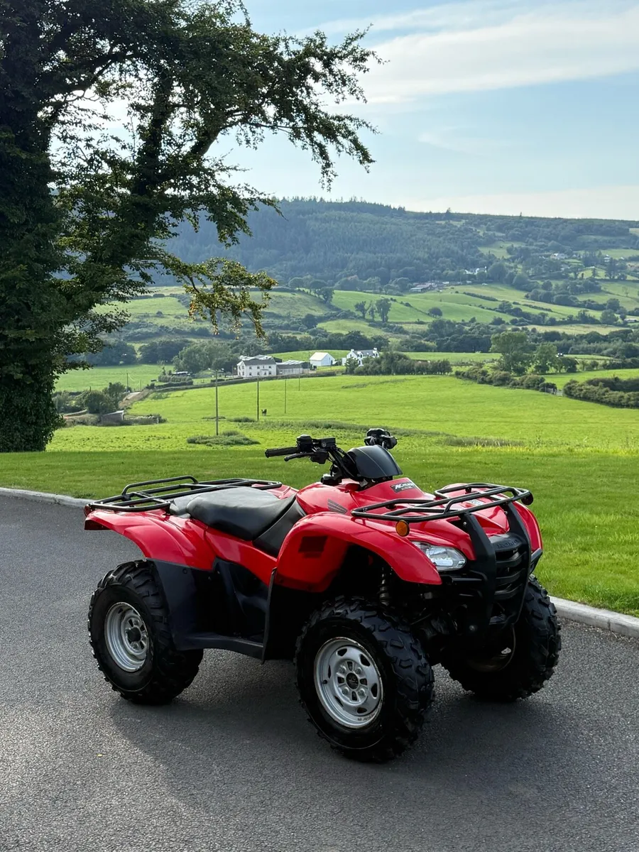 2009 Honda trx 420FA 310 hours!!! - Image 2