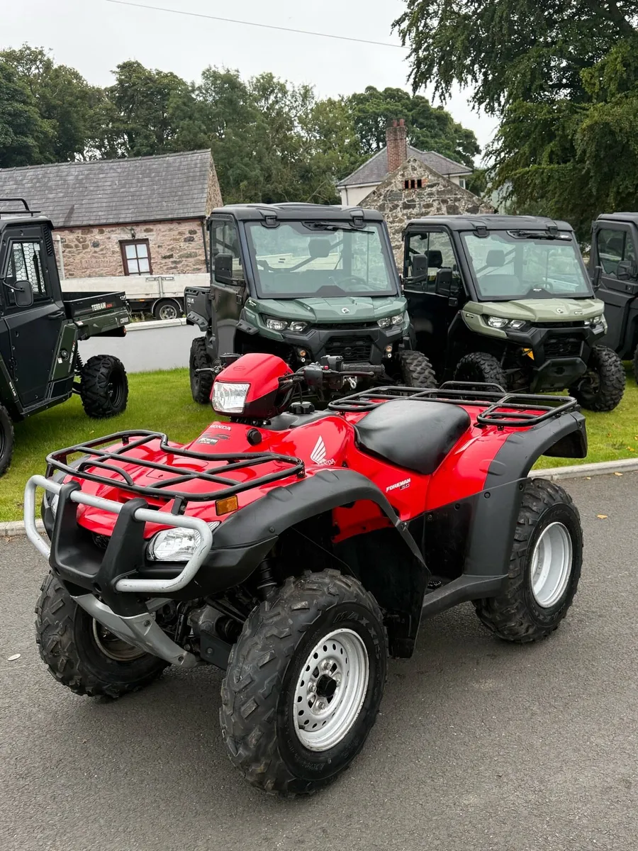 2008 Honda trx 500ES 240 hours from new - Image 2