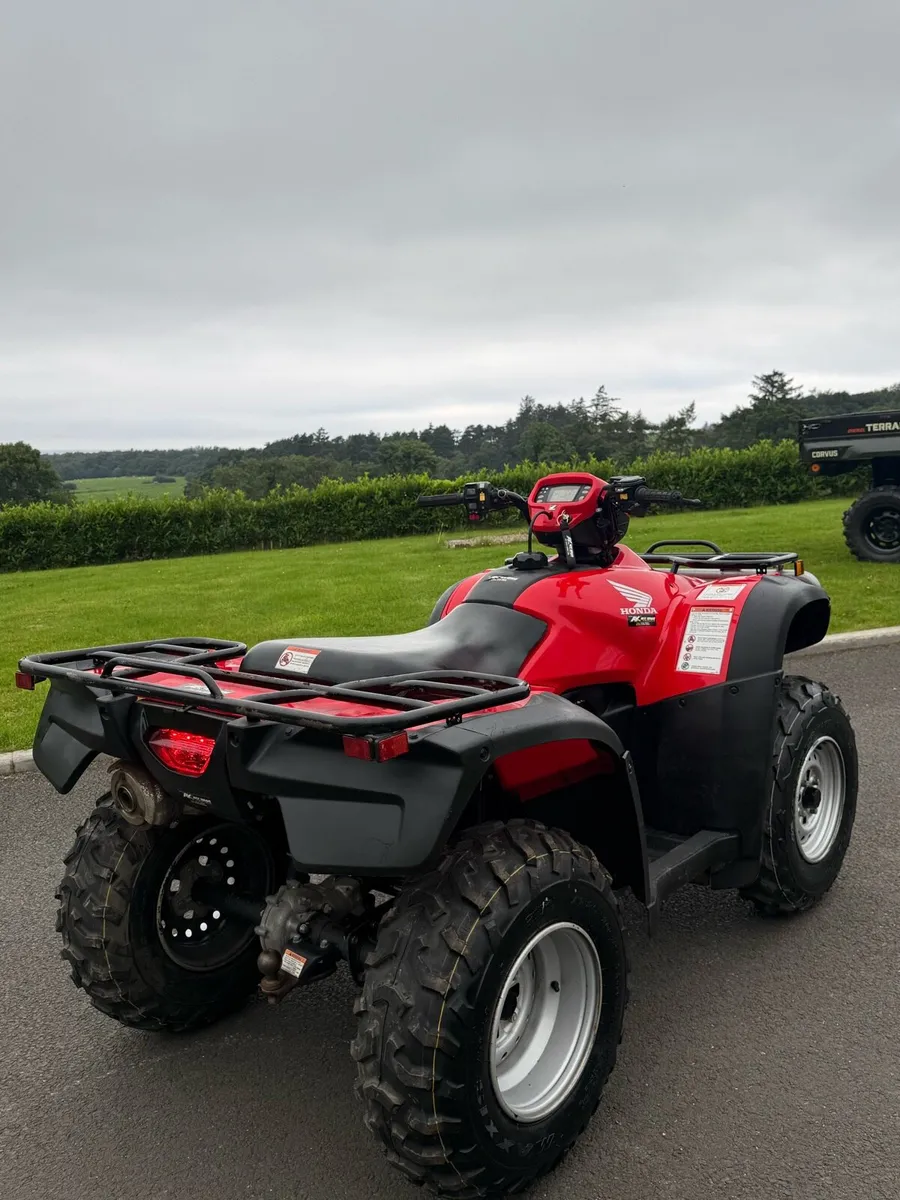 2008 Honda trx 500ES 240 hours from new - Image 3