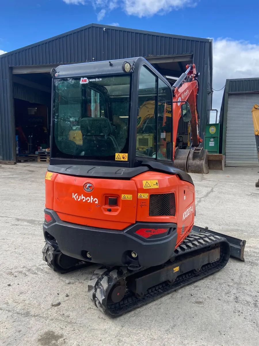 Kubota KX027-4 Mini Excavator – 2017 - Image 4