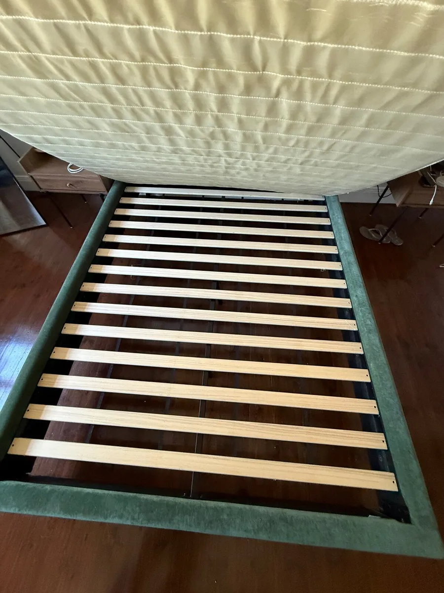 BRAND NEW King Bed Frame and Mattress - Image 4