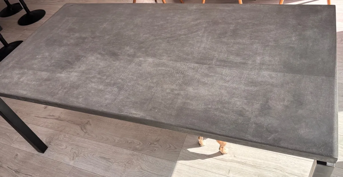 Free Concrete Top Dining Table - Image 1