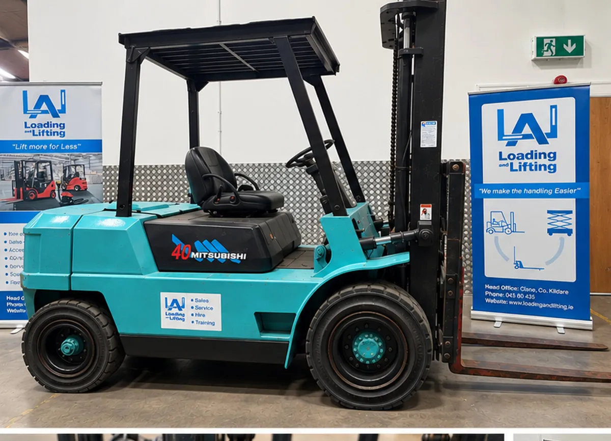 Mitsubishi 4 Ton Forklift - Image 1