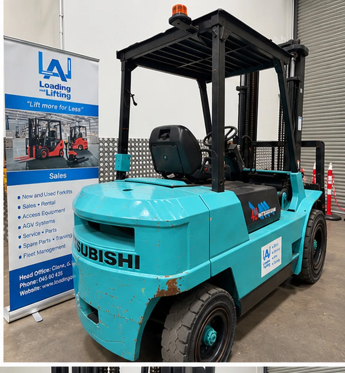 Mitsubishi 4 Ton Forklift - Image 2