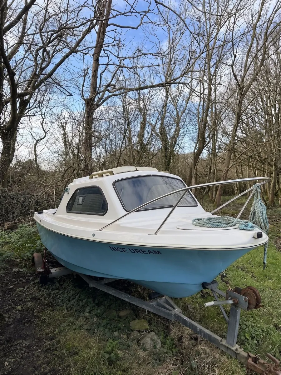 Boat with Yamaha 25hp + Trailer - Image 1