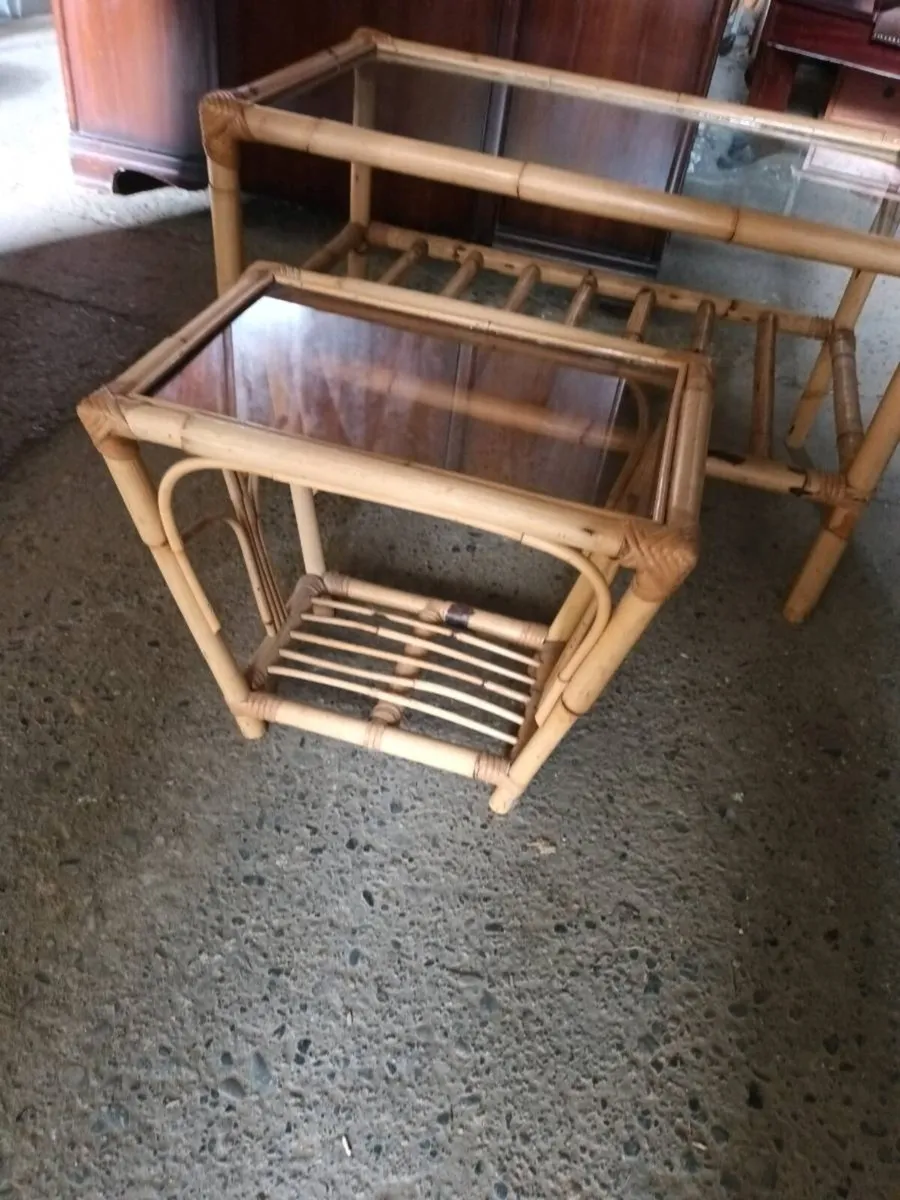 Wicker Coffee Table - Image 2