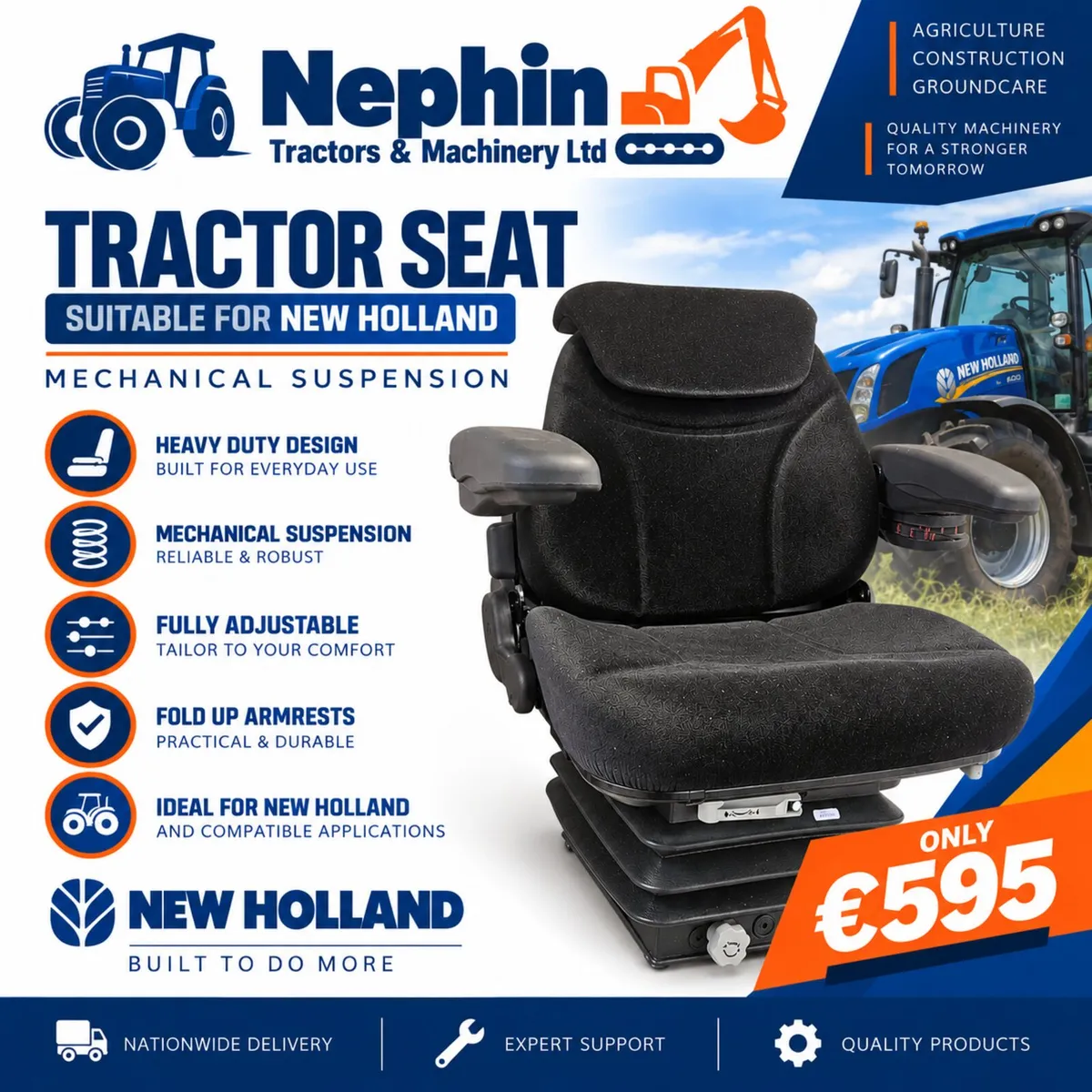 Tractor Seats For Sale - Image 2