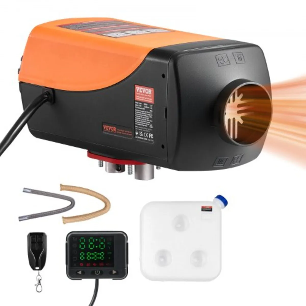 Diesel Air Heater, 5-8KW DC12-24V, Fast Heating Di - Image 1