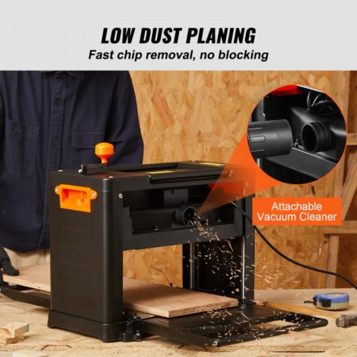 Thickness Planer, Two Speed, 33 cm Width Worktable - Image 4