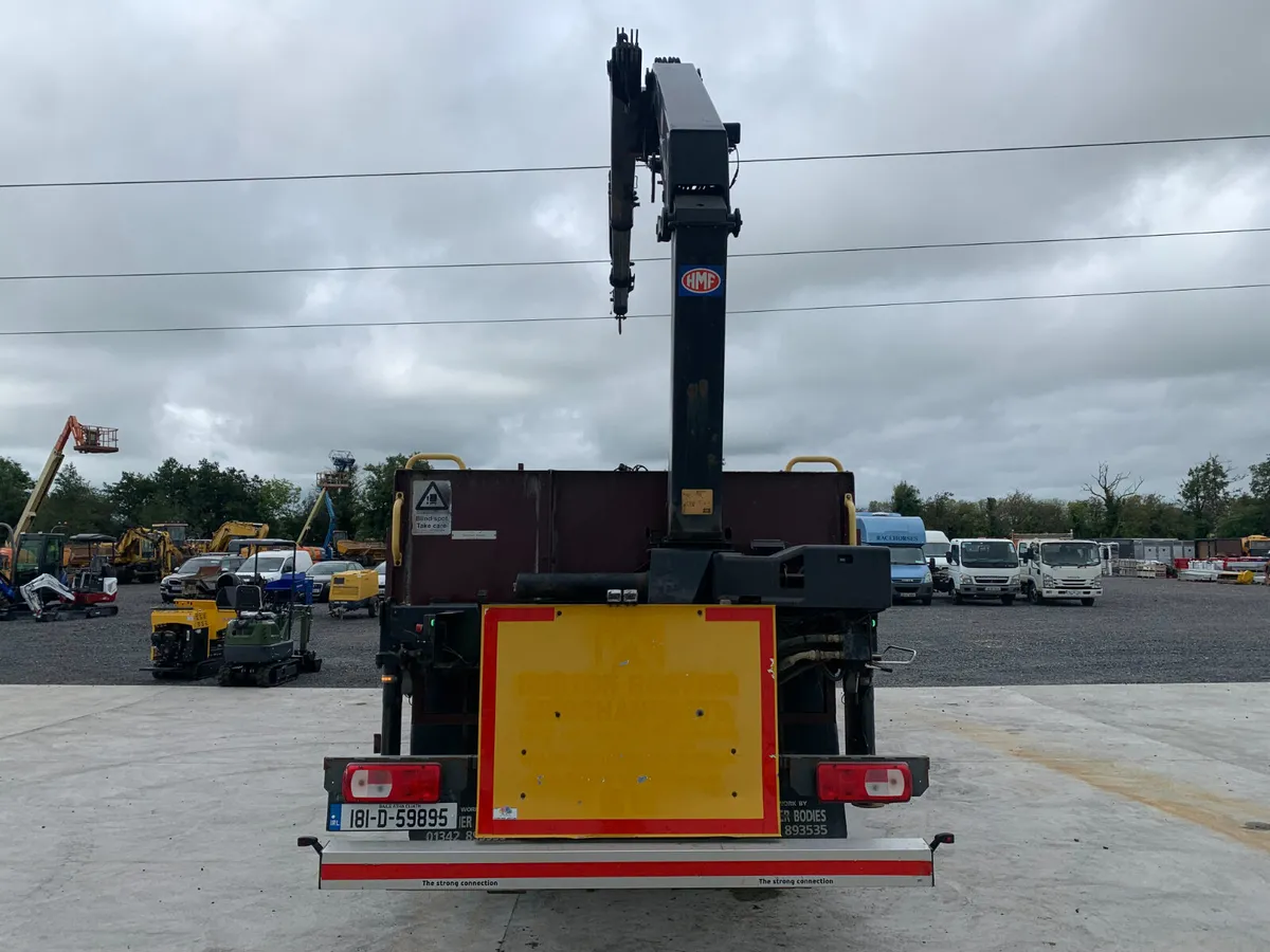 2018 DAF CF 360 DROPSIDE C/W HMF EXTENDABLE CRANE - Image 4