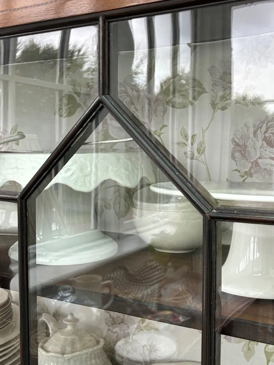 Edwardian Antique Display Cabinet - Image 4
