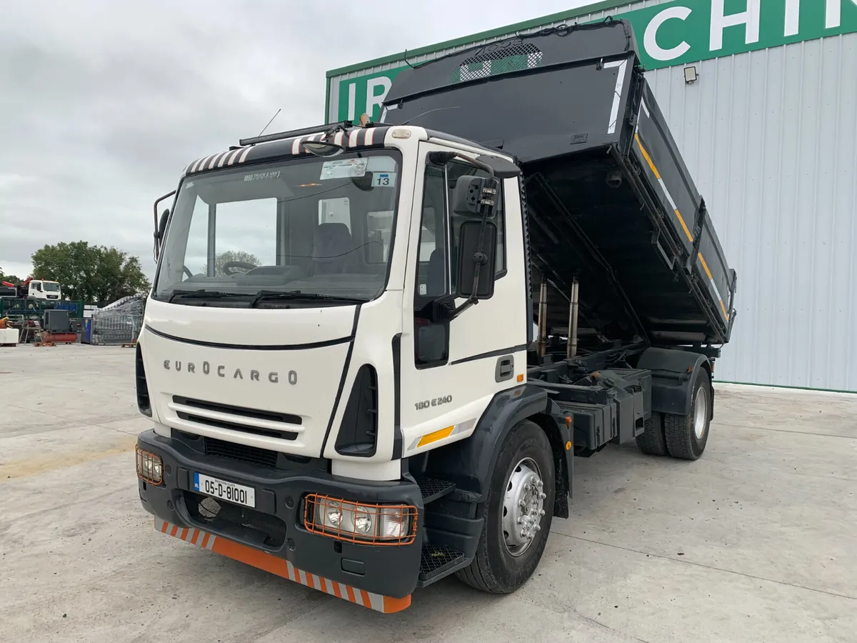 2005 IVECO EUROCARGO 3 WAY TIPPER FOR AUCTION - Image 1