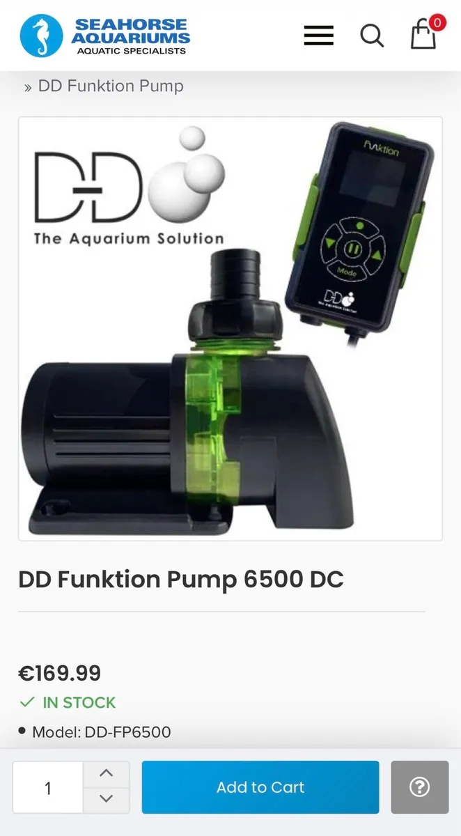 D-D Funktion 6500 return pump - Image 1