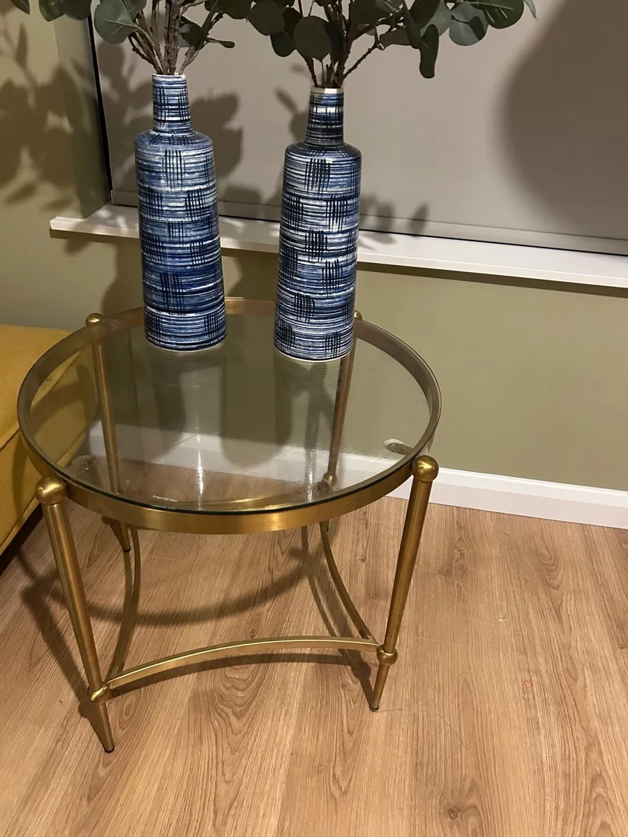 Glass coffee table - Image 2
