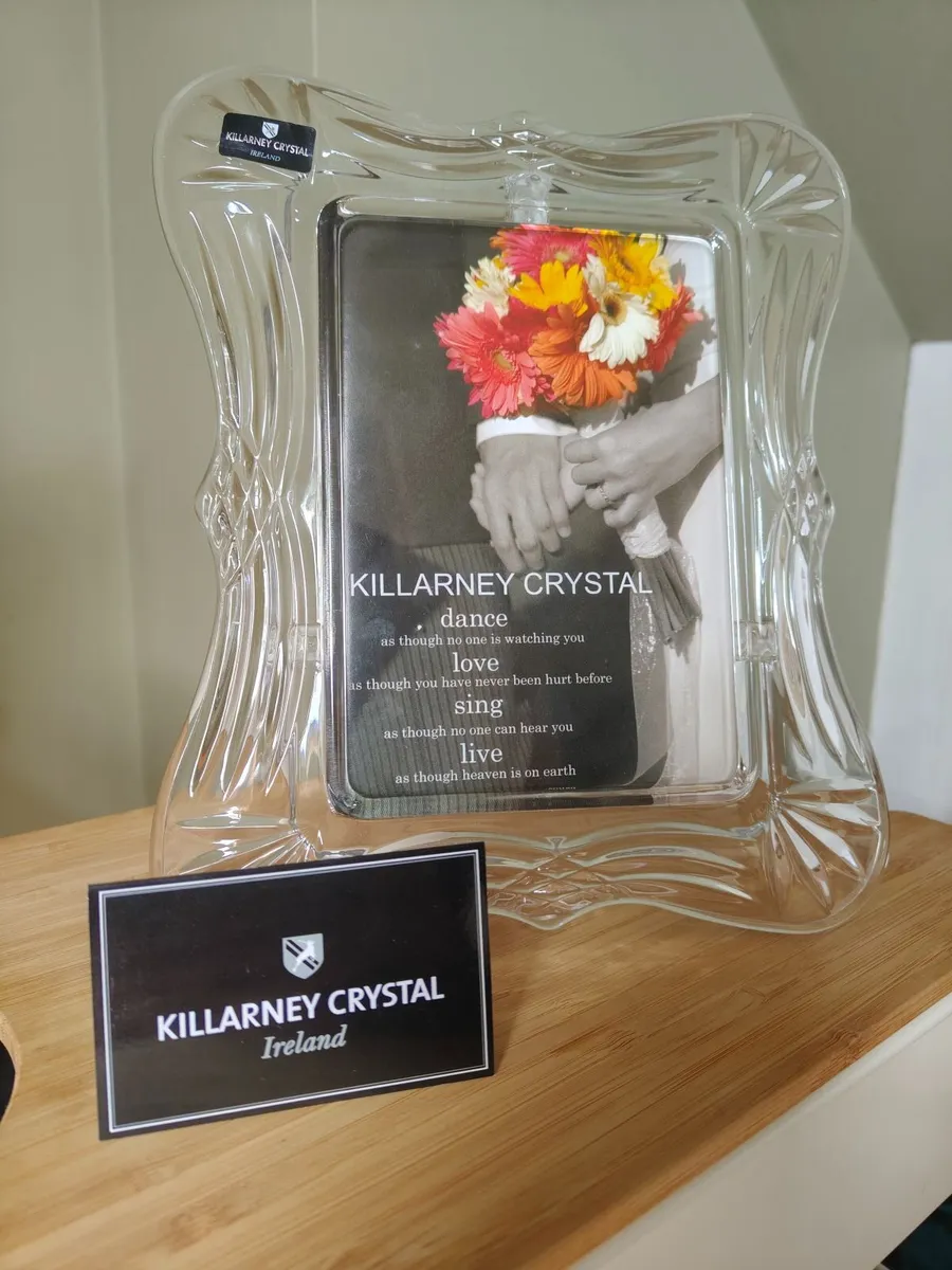 Killarney Glass Photo Frame - Image 1