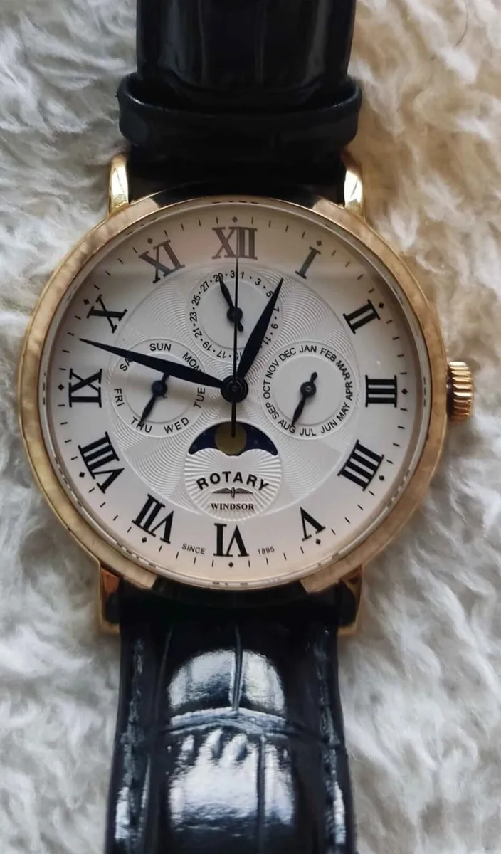 Rotary Moon Phase Watch - Image 1