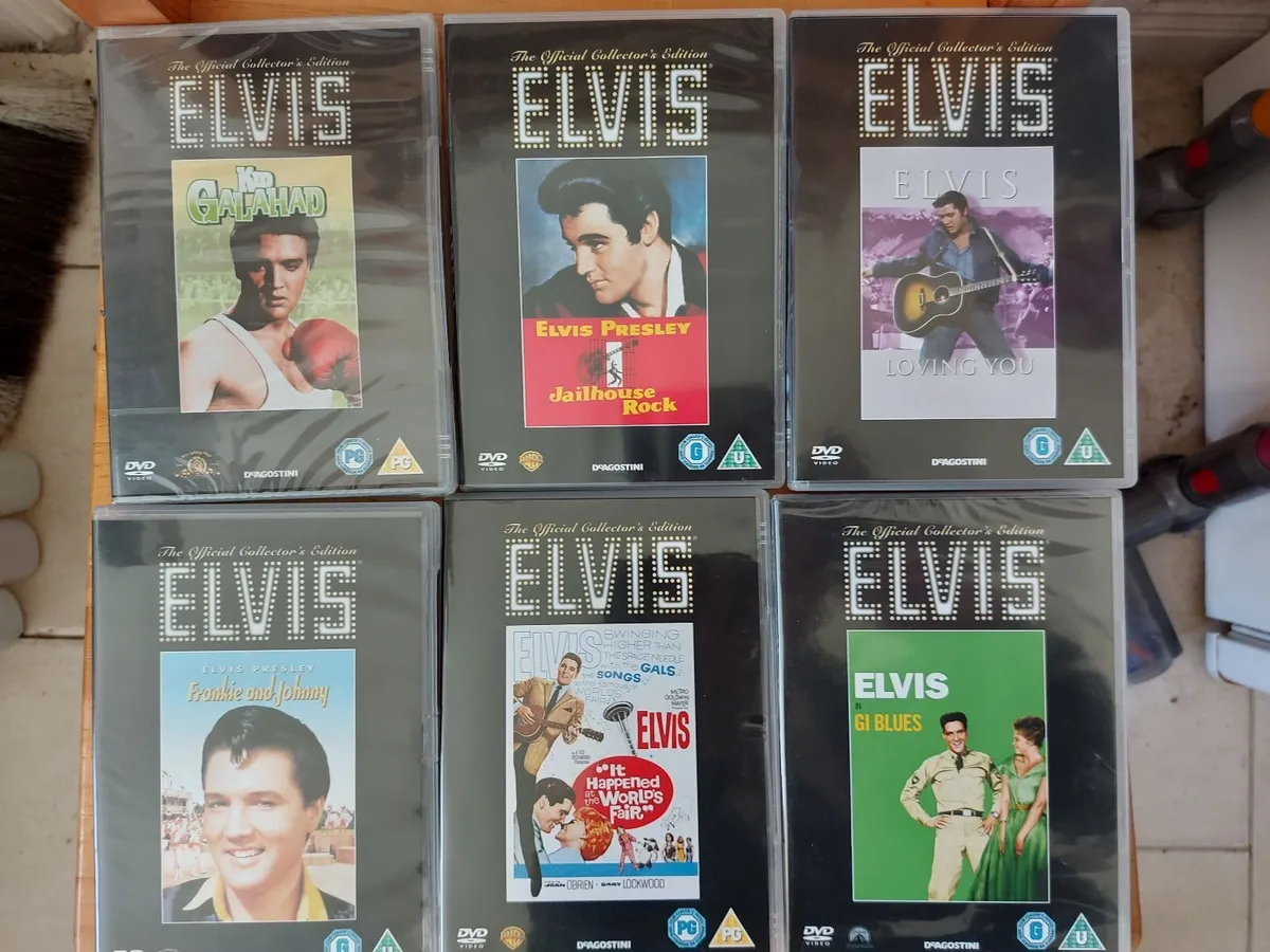 Elvis Movies DVD set, 17 DVDs, all in brand new co - Image 1