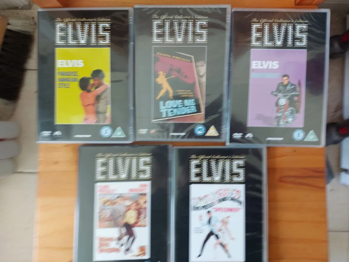 Elvis Movies DVD set, 17 DVDs, all in brand new co - Image 2