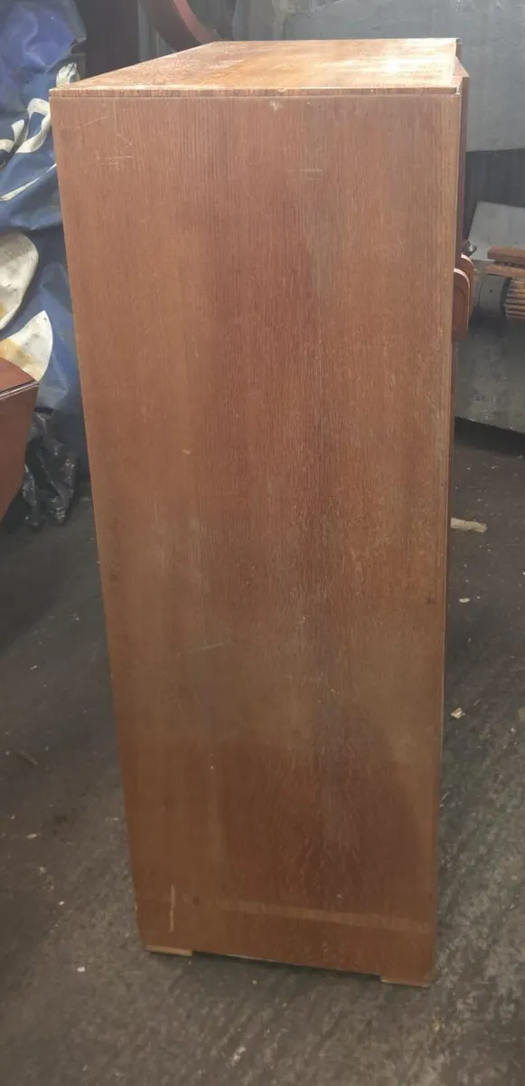 Vintage wooden wardrobe - Image 2