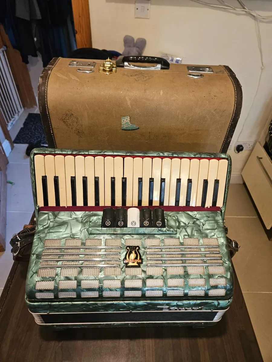 PARROT piano accordion 34 KEY 48 BASS  5 coupler - Image 1