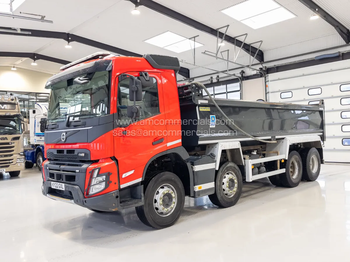 2022 VOLVO FMX 420 TIPPER - Image 4