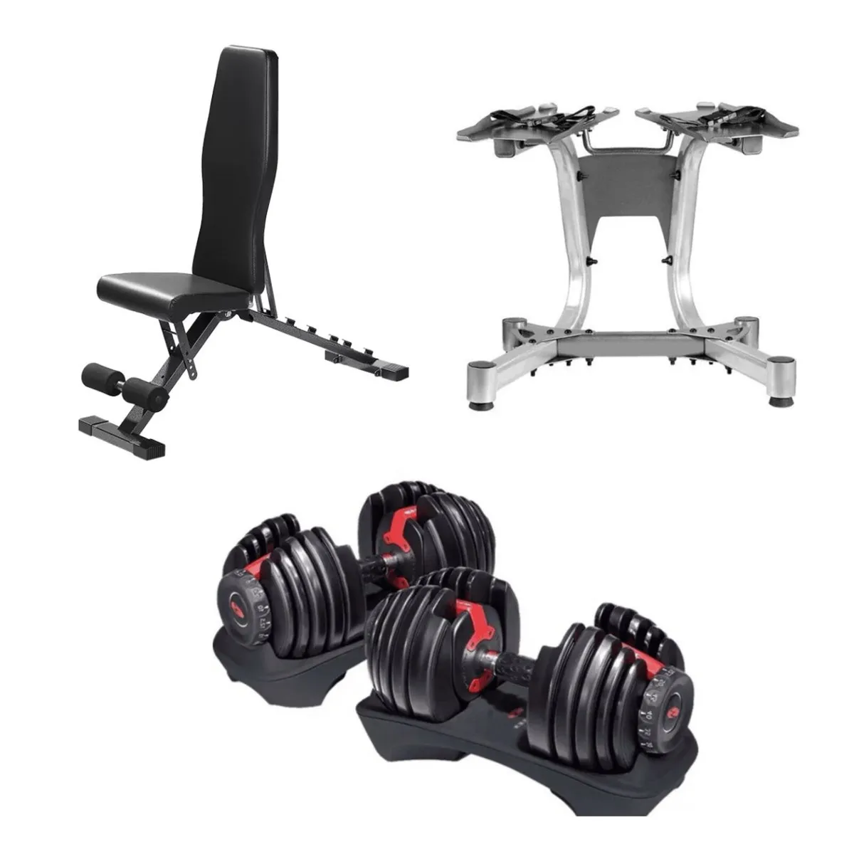40kg Adjustable Dumbbell Bundle-Free Delivery - Image 1
